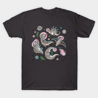 dinosaurs astronauts T-Shirt